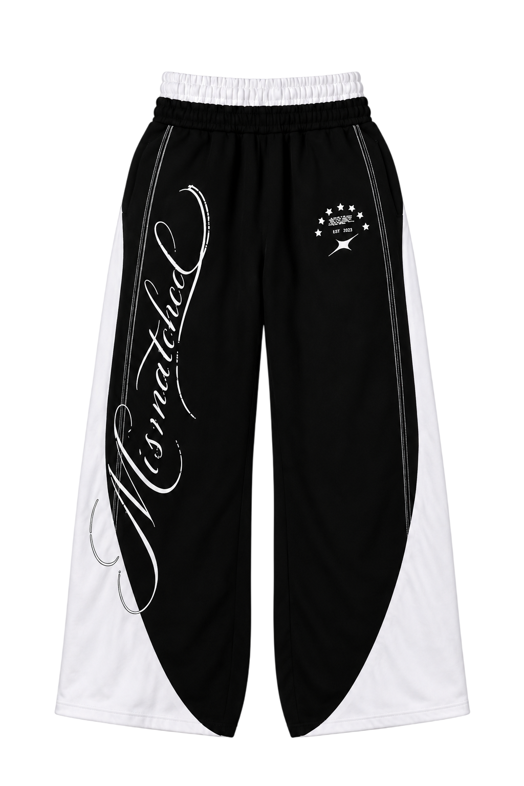 MISMATCHED BLACK PANTS — MEN