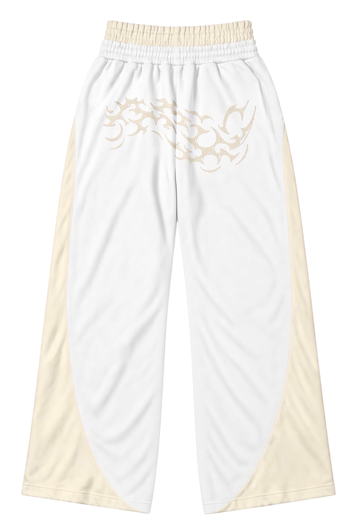 MISMATCHED WHITE PANTS — MALE